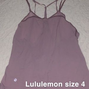 Lululemon workout tank top